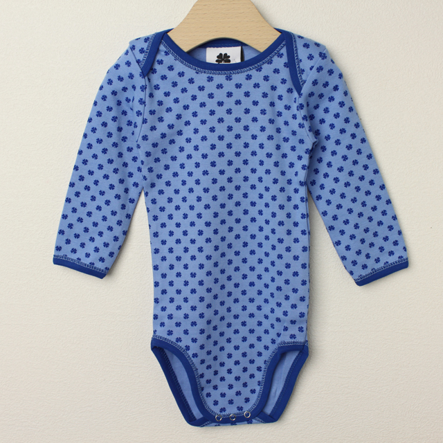 【セール80%OFF】HOLLY'S（ホリーズ）  長袖ボディ CLASSIC　BLUE　ブルー 68cm 80cm    【おまかせ配送で送料お得】