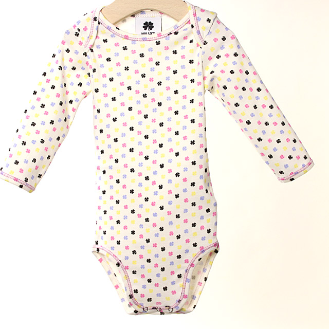 【セール80%OFF】HOLLY'S 4 Color Clover ボディストッキング ピンク6M/68cm【おまかせ配送で送料お得】