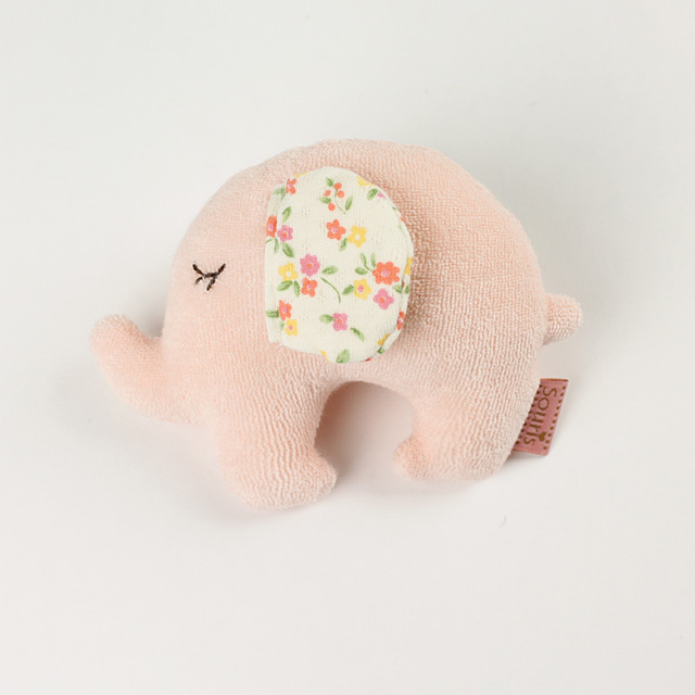 【セール50%OFF】Souris（スーリー） ゾウさんニギニギ ピンク◆