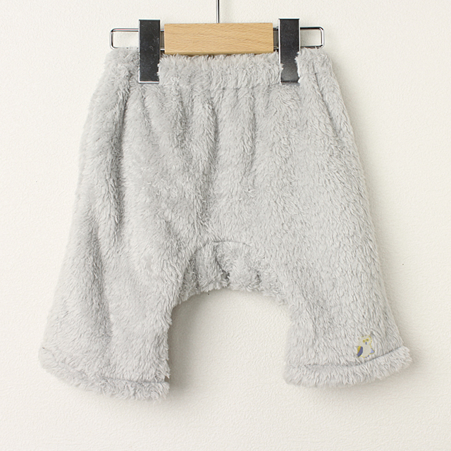 【セール70%OFF】baby Cheer（ベイビーチア） フクフクモンキーパンツ ライトグレー 80cm | ベイビーチア babyCheer ベビー服　ボトムス　パンツ　