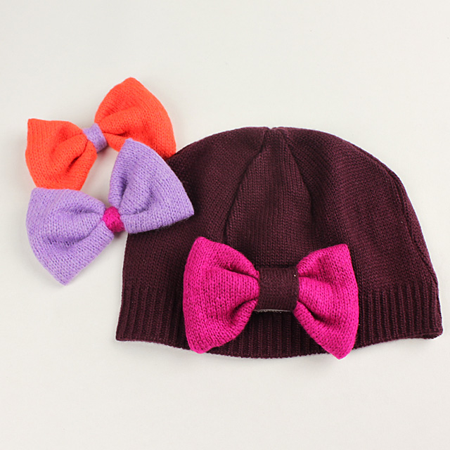 ★2025ClearanceSALE!!★【セール80%OFF】LaLa Dress (ララドレス) 着せ替えリボンキャップ ボルドー S(50cm) M(52cm)