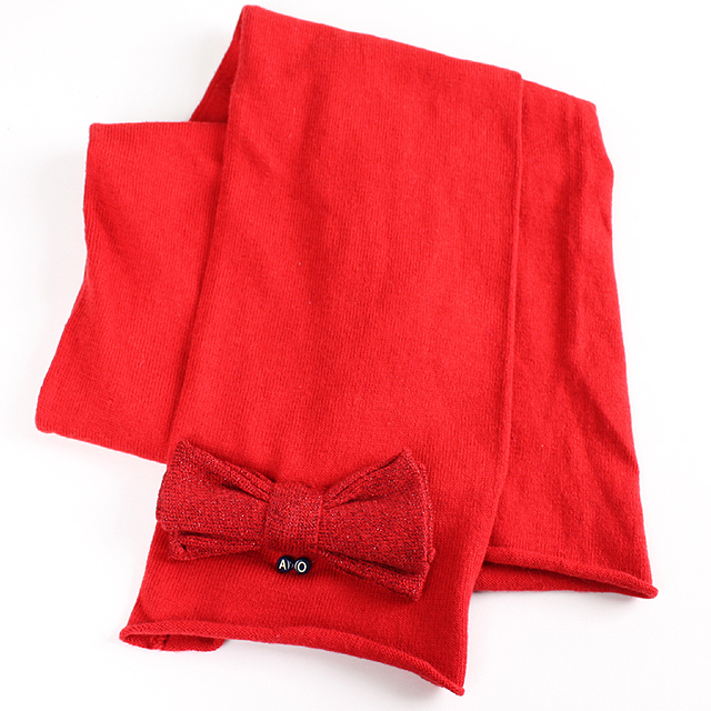 【セール60%OFF】（秋冬）American Outfitters（アメリカン・アウトフィッターズ） SCARF マフラー 赤