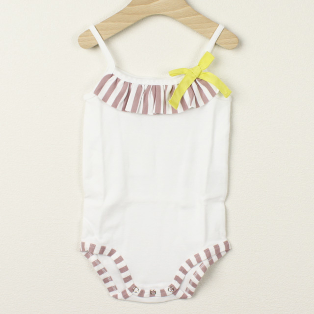 【セール80%OFF】EVA&OLi（エヴァアンドオリ)　 キャミソールボディ 白Multi/lce 12ヶ月 18ヶ月    【おまかせ配送で送料お得】