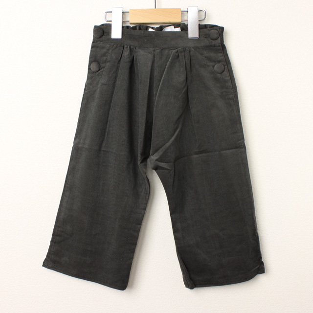【セール80%OFF】Eponime(エポニーム) ロングパンツ コーデュロイ　チャコールグレー 2才 4才