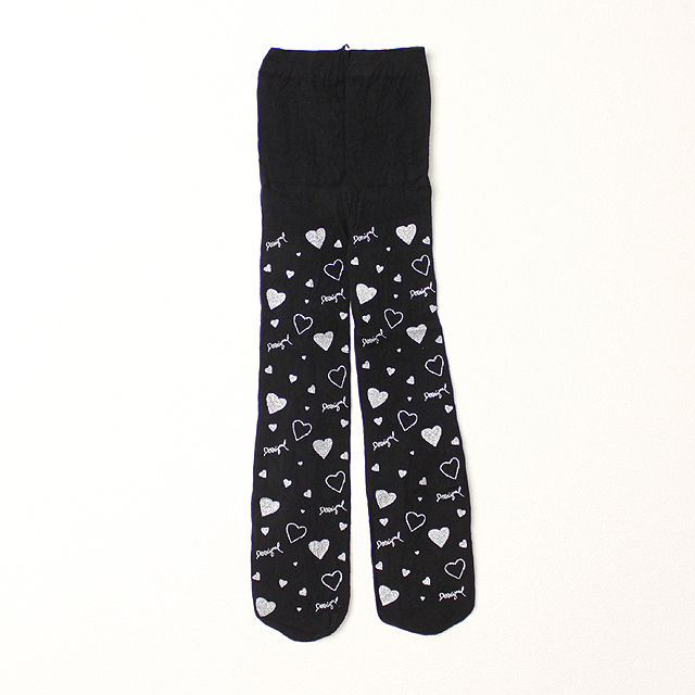 【セール70%OFF】Desigual(デシグアル) タイツ 黒 S(4才・104cm) 【おまかせ配送で送料お得】