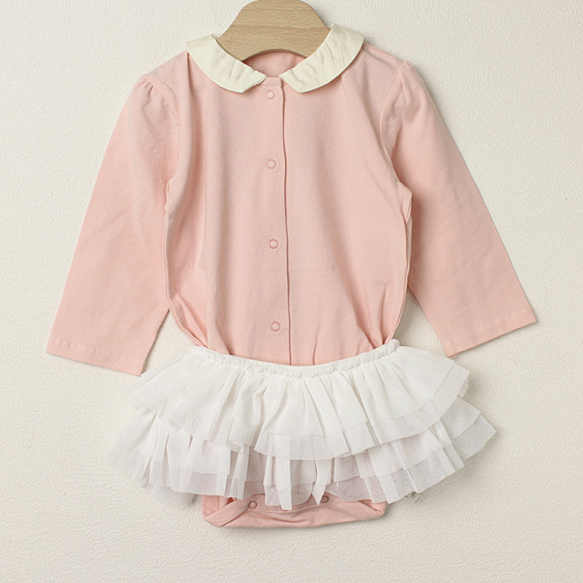 ★2025ClearanceSALE!!★【セール70%OFF】D.fesense(ディーフェセンス)チュチュ付きボディ ピンク 80cm 