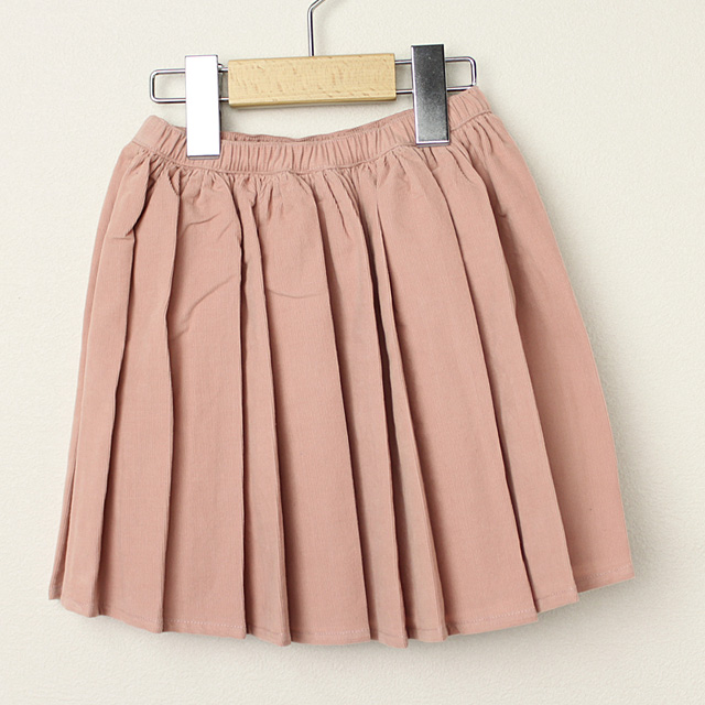 【セール80%OFF】MOON ET MIEL(ムーン・エ・ミエル） ギャザースカート ピンク ２才 ４才