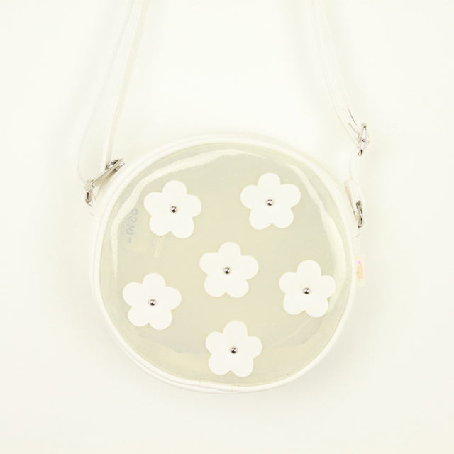 ☆SummerSale 2025☆【セール70%OFF】KP(ニットプランナー）  お花ポシェット オフシロ Ｆ