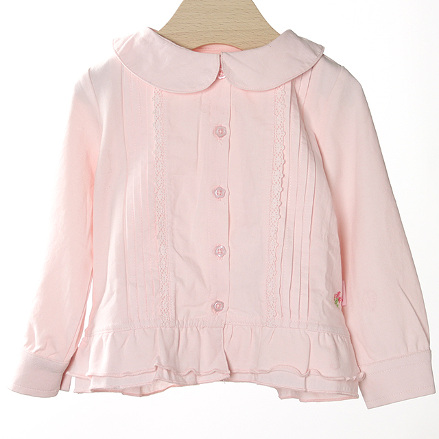 【セール80%OFF】 oilily（オイリリー） Tara jersey cardigan 長袖ブラウス ピンク 74cm 【おまかせ配送で送料お得】