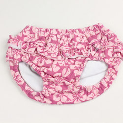 ★2025X'mas SALE!!★【セール80%OFF】JOJO Maman Bebe ベビー用水遊びブルマ ハイビスカス 6カ月ー12カ月 1才ー2才【おまかせ配送で送料お得】