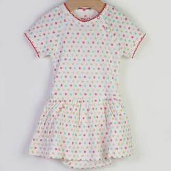 【セール80%OFF】HOLLY'S（ホリーズ）  半袖ボディドレス　クローバー柄　FourColor Pink 68cm       ｜ホリーズ hollys ベビー服 春夏 ベビースーツ　ロンパース