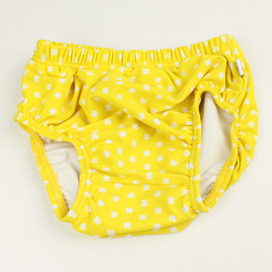 【セール70%OFF】HOLLY'S（ホリーズ） 水着パンツ赤ちゃん用 黄色 92cm    【おまかせ配送で送料お得】