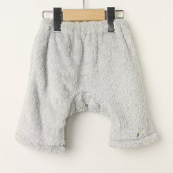 【セール70%OFF】baby Cheer（ベイビーチア） フクフクモンキーパンツ ライトグレー 80cm | ベイビーチア babyCheer ベビー服　ボトムス　パンツ　