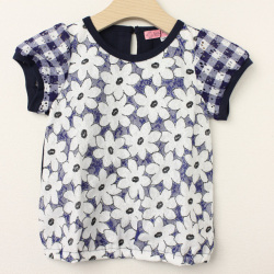 ☆SummerSale 2025☆【セール80%OFF】LaLa Dress (ララドレス) サマーカットソー ネイビー 110cm