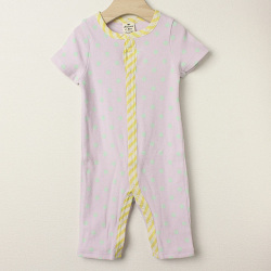 【セール80%OFF】bijoux&bee（ビジューアンドビー） ドットキャンディーカバーオール ピンク 70cm