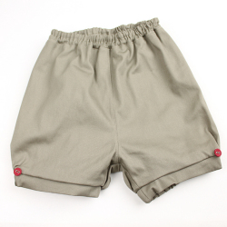 【セール70%OFF】mimi poupons.(ミミプポン） パフボトム チノ　カーキ S(95cm)◆