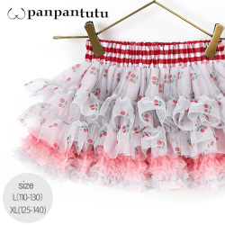 【GirlyBottomsFair♪】【セール30%OFF】panpantutu（パンパンチュチュ)　チュチュプリンセス チェリーボンボン XL(125-140)       ◆