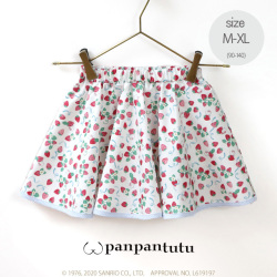 21年春夏新作 Panpantutu パンパンチュチュ ハローキティ サーキュラースカート パンツ付 M 90 110 L 110 130 Xl 125 140