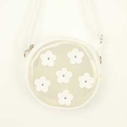 ☆SummerSale 2025☆【セール70%OFF】KP(ニットプランナー）  お花ポシェット オフシロ Ｆ