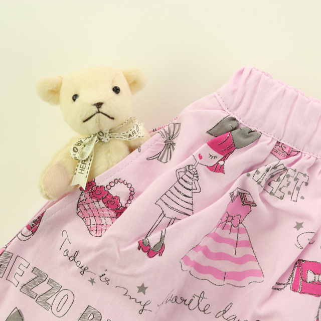 2020年春夏新作】mezzo piano (メゾピアノ) きせかえ柄 コスメ柄  