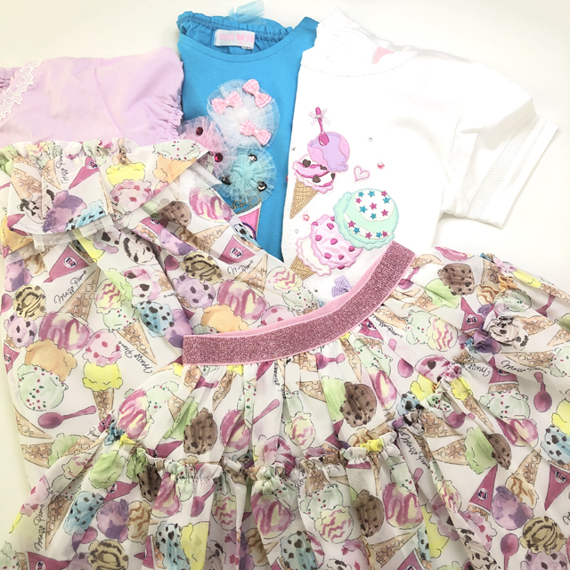 2020年春夏新作】mezzo piano (メゾピアノ) 31アイスクリーム コラボ  