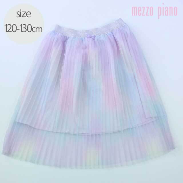 2021年春夏新作】mezzo piano (メゾピアノ) レインボー チュール