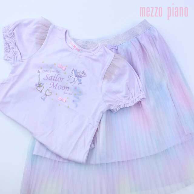 2021年春夏新作】mezzo piano (メゾピアノ) レインボー チュール