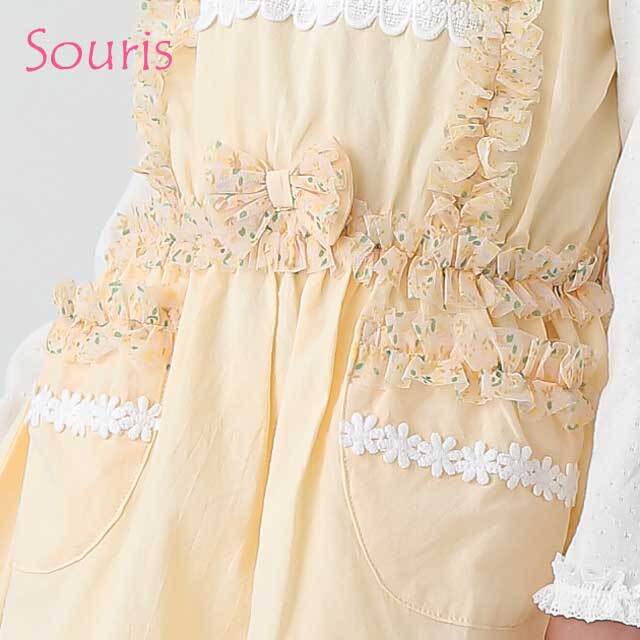 2025年春夏新作】Souris（スーリー） 【555】ジャンパースカート 80cm