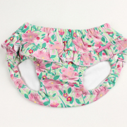 【セール80%OFF】JOJO Maman Bebe ベビー用水遊びブルマ 花柄ピンクX緑 6カ月ー12カ月 1才ー2才【おまかせ配送で送料お得】