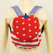【セール50%OFF】baby Cheer（ベイビーチア） イチゴリュック アカ Ｆ