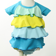 【セール80%OFF】LaLa Dress (ララドレス) ヒラヒラ水着 ライトブルー 90cm【おまかせ配送で送料お得】