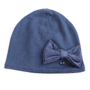 【セール60%OFF】（秋冬）American Outfitters（アメリカン・アウトフィッターズ） HAT リボン付き帽子 紺