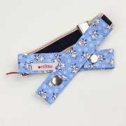 【セール80%OFF】ninita （ニニータ） ループベルト　かもめ柄 青  【おまかせ配送で送料お得】