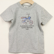 【セール70%OFF】TAPPET（タペット） ダックスTシャツ グレー 100cm     【おまかせ配送で送料お得】