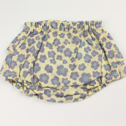 【セール70%OFF】mimi poupons.(ミミプポン） フリルパンツ フラワーレパード イエロー 70cm-90cm     【おまかせ配送で送料お得】◆