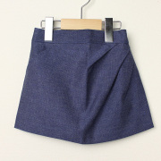 【セール90%OFF】Je suis en CP!（ジュスイオンセーペー） ミニスカート　DRAPPED SK ブルー ４才【おまかせ配送で送料お得】