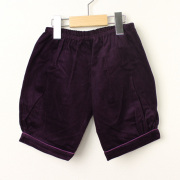 【セール80%OFF】Eponime(エポニーム) ショートパンツ コーデュロイパープル 2才 4才