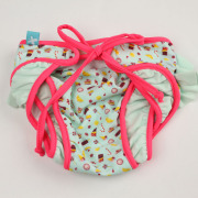【セール70%OFF】Elly la Fripouille（エリーラフリップイユ） UVカット　ベビー水遊び用おむつ型ブルマ　Girl Nappy Swimwear Sweets ミント 6ヶ月-12ヶ月 12ヶ月-18ヶ月    【おまかせ配送で送料お得】