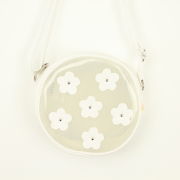 【セール70%OFF】KP(ニットプランナー）  お花ポシェット オフシロ Ｆ