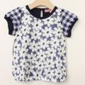 【在庫処分セール70%OFF】（春夏）LaLa Dress (ララドレス) サマーカットソー ネイビー 110cm