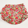 【セール70%OFF】mimi poupons.(ミミプポン） フリルパンツ リバティ ベッツィーレッド 70cm-90cm     【おまかせ配送で送料お得】◆
