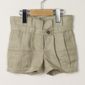 【在庫処分セール70%OFF】（秋冬）helene cousin bebe(エレ-ヌクザンベベ)Fifi shorts ショートパンツ ベージュリネン 2才 3才 4才