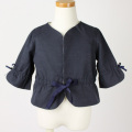 【在庫処分セール70%OFF】（春夏）helene cousin bebe(エレ-ヌクザンベベ)Violette jacket ジャケット 紺 2才 3才 4才