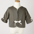 【在庫処分セール70%OFF】（春夏）helene cousin bebe(エレ-ヌクザンベベ)Violette jacket ジャケット 茶 2才 3才 4才