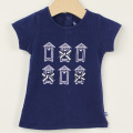 ☆SummerSale 2025☆【セール80%OFF】Week End A LA MER　Cabine 半袖Tシャツ ネイビー 12ケ月（12M） 23ケ月（23M）   【おまかせ配送で送料お得】