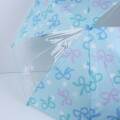 ☆SummerSale 2025☆【セール50%OFF】KP(ニットプランナー）  mimiちゃんリボンプリントカサ サックス　S(45cm) M(50cm)◆