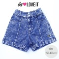 ☆SummerSale 2025☆【セール50%OFF】by LOVEiT（バイラビット） フロント切替ショートパンツ コン 160cm