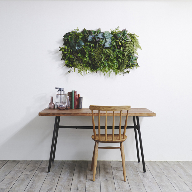 ✮美品✮ ステンドグラス　ボタニカル　壁掛け　オブジェ Botanical Wall／chic Botanical Wall 壁面緑化・インテリア