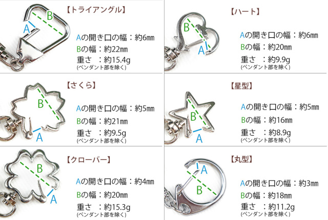 オプションキーホルダー　購入時に備考欄へご希望のキーホルダーの種類をお書き添えください。