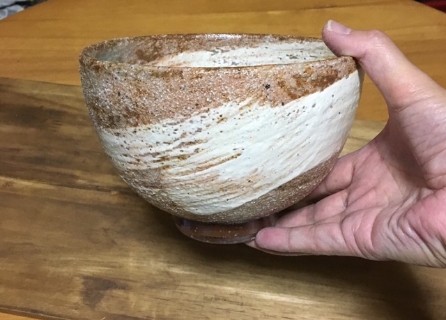 古谷浩一　白荒刷毛目　丼　大